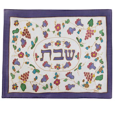 Silk Flowers Challah Cover